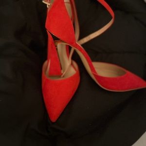 JLo Red Pumps